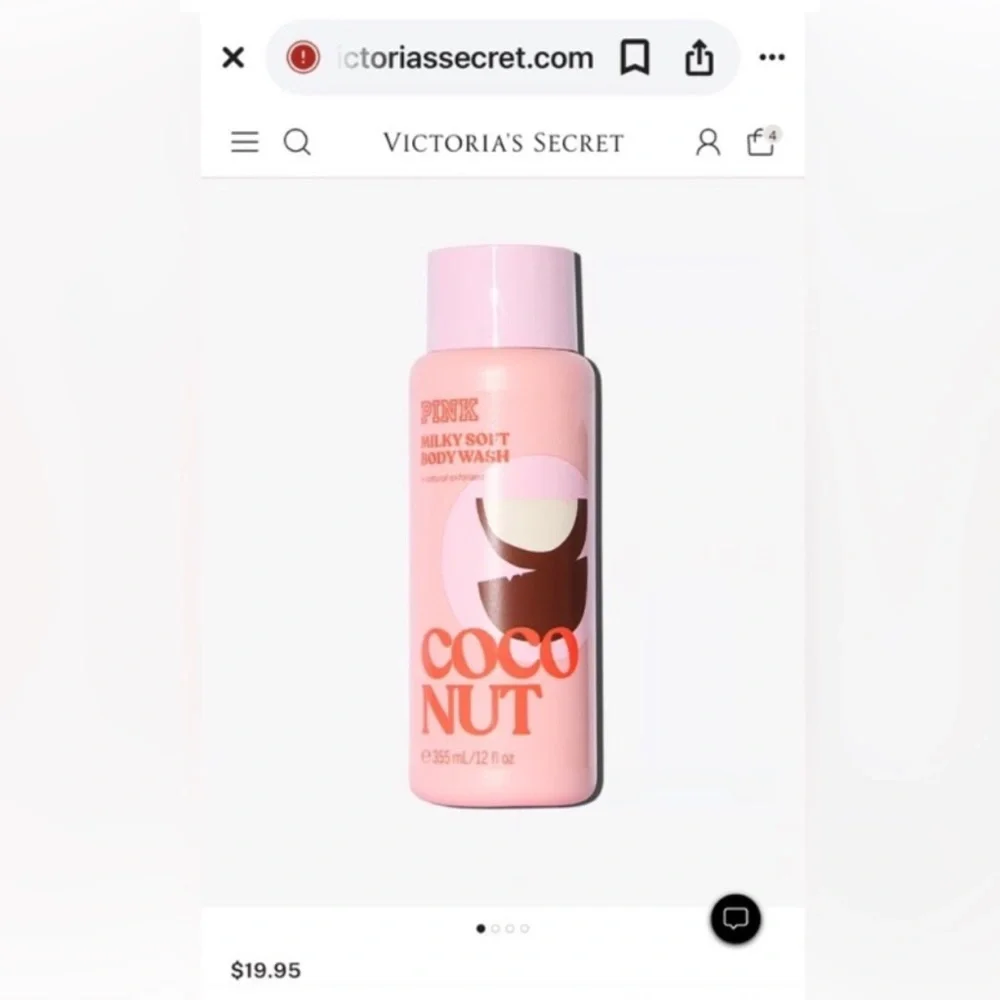NWT 3 Full Size Victoria Secret Pink Coco Nut Scent Bundle